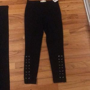 michael kors black leggings